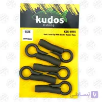 کلیپس بک لید به همراه رابر بسته ۵ عددی Kudos Back Lead Clip KDS-1915