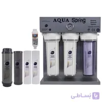 دستگاه تصفیه آب آکوآ اسپرینگ مدل  S7-KZ-7020 همراه 4 فیلتر هدیه و رسوب گیر گلیتز