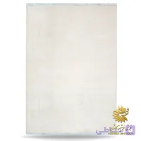 فرش پینترستی کرم با طراحی ساده کد 42099