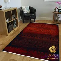 فرشینه طرح گبه وینتیج قرمز با ترمز کد 38554