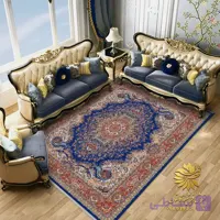فرشینه با طرح فرش دستباف 262 | مدل ابریشمی سه لایه قابل شستشو
