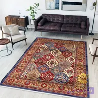فرشینه طرح گبه ابریشمی 38668