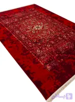 فرش کلاریس کهنه نما طرح سنتی باغ گلستان 1000 شانه کد 901409