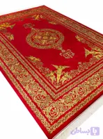 فرش ابریشم فرانسوی طرح کاترین 1700 شانه تراکم 5100 کد Q527
