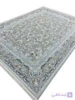 فرش افشان طرح روژان 1500 شانه تراکم 4500 کد 3105512