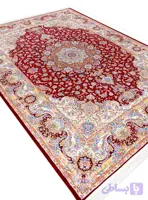 فرش تندیس رنگ قرمز 1500 شانه کد 2000011134
