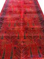 کناره فرش سنتی طرح کاج لاکی 700 شانه کد 1103