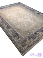 فرش ابریشم وینتیج طرح مهیار 1500 شانه کد 2553