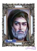 تابلو فرش تمثال امام علی کد 201212