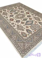 گبه ماشینی سلطان آباد رنگ کرم 700 شانه کد 76020