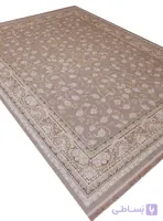 فرش طلاکوب افشان طرح هیراد 1500 شانه گل برجسته کد 1623