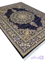 فرش فرانسوی طرح آریکا 1200 شانه تراکم 3600 کد 12841