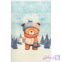 فرش کودک خرس برفی کد 25KK0180