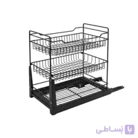ریل کف دو طبقه مشکی – رادین 2
