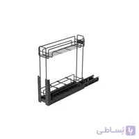 جابطری ریل کف مشکی دو طبقه – رایان