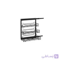 مینی سوپر پهلو مشکی با طبقات متفاوت – نویان 2