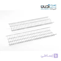 آبچکان ویژه کابینت MDF استیل (دو طبقه) – الیسا