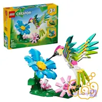 ساختنی لگو کریتور مرغ مگس‌خوار رنگارنگ Colorful Hummingbird 31384