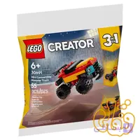 ساختنی لگو پولی‌بگ کریتور ماشین هیولای کوچک تبدیل شونده Mini Convertible Monster Truck 30691