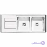 سینک آشپزخانه توکار فانتزی 2083 ایلیااستیل