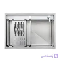سینک ظرفشویی توکار مستر پلاس مدل S 514SU