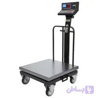 باسکول 300 کیلویی محک 13000 پلاس پرینتردار سینی گالوانیزه