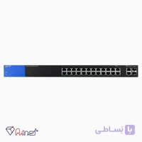 سوئیچ لینک‌سیس Linksys Business LGS326P 26-Port Gigabit PoE