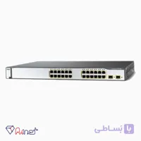 سوئیچ 24 پورت PoE سیسکو Cisco WS-C3750-24PS-S