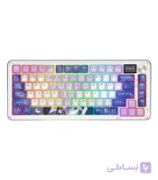 کیبورد گیمینگ بی سیم ردراگون مدل Flekact K708 MC Pro RGB