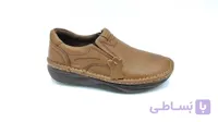 کفش  طبی مردانه چرم طبیعی تبریز کد 596
