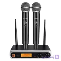 سیستم میکروفون بی‌سیم دوگانه برند Kaschun مدل KA-328