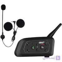 اینترکام بلوتوث کلاه موتور EJEAS V6 Pro+ | ارتباط تا 6 موتورسوار