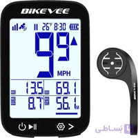 کامپیوتر دوچرخه GPS Bikevee مدل BKV-300 | کیلومترشمار و سرعت‌سنج بی‌سیم ضد آب
