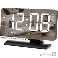 ساعت زنگ دار دیجیتال SZELAM با نمایشگر آینه‌ای 7.3 اینچی