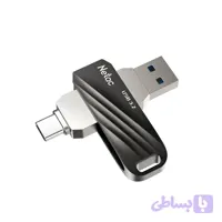 فلش مموری نتاک NETAC US11 USB 3.0 + TYPE-C 64GB