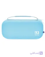 کیف حمل Hori Slim Tough Pouch Light Blue برای Nintendo Switch 2