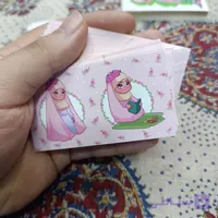 برچسب عکس دخترانه صورتی مذهبی