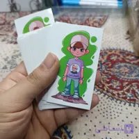 برچسب عکس پسرانه با طرح قهرمان من