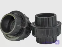 مهره ماسوره U-PVC استخری یک سر دنده سایز 50 گلپایگان