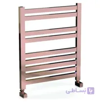 حوله خشک کن استیل فلت 9 لول 50*80 ایران رویال رز گلد