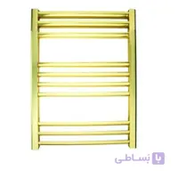 حوله خشک کن استیل لوله ای 10 لول 50*60 ایران رویال طلایی مات
