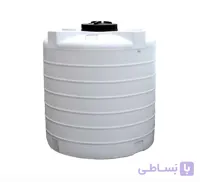 مخزن پلی اتیلن تک لایه 3000 لیتری عمودی کوتاه طبرستان
