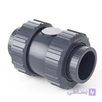 شیر یک طرفه خودکار چسبی U-PVC استخری سایز 40 گلپایگان