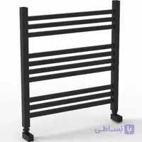 حوله خشک کن استیل فلت 12 لول 50*100 ایران رویال مشکی