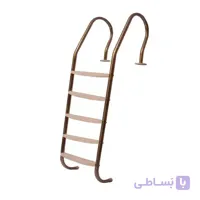نردبان استخر 6 پله استاندارد 1 mm مگاپول
