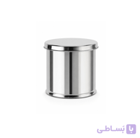 ظرف ادویه استیل درب دار 16 * 14