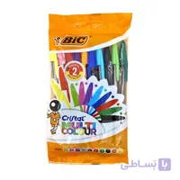 خودکار بیک رنگی 1.6 مخصوص خط تحریری 10 رنگ
