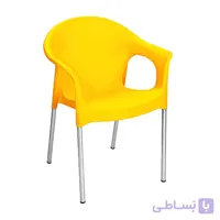 ﺻﻨﺪلی یونیک پلاستیکی پایه فلزی