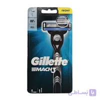 دسته مچ تری 3لبه ژیلت تک یدک Gillette mach 3