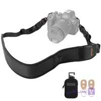 بند دوربین پد دار کی اند اف K&F Concept Urban Wander Camera Neck Strap (Black) SKU:KF13.184